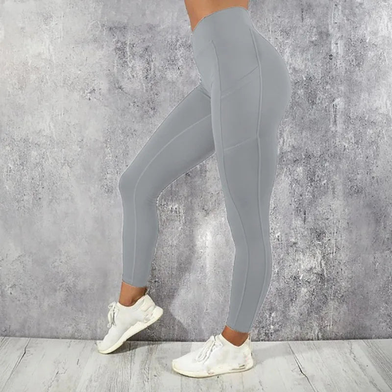 Leggings Push Up con Bolsillo – Talle Alto y Levanta Glúteos