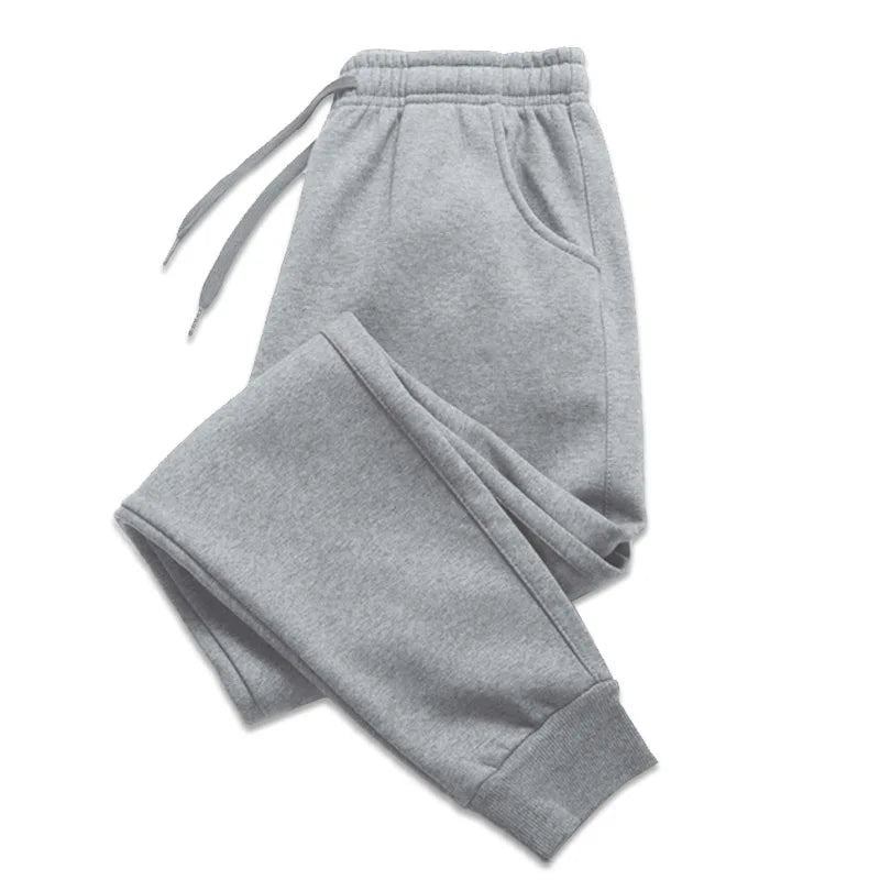 Joggers Deportivos Hombre – Pantalón Largo con Bolsillos y Cordón Ajustable para Gym y Uso Diario
