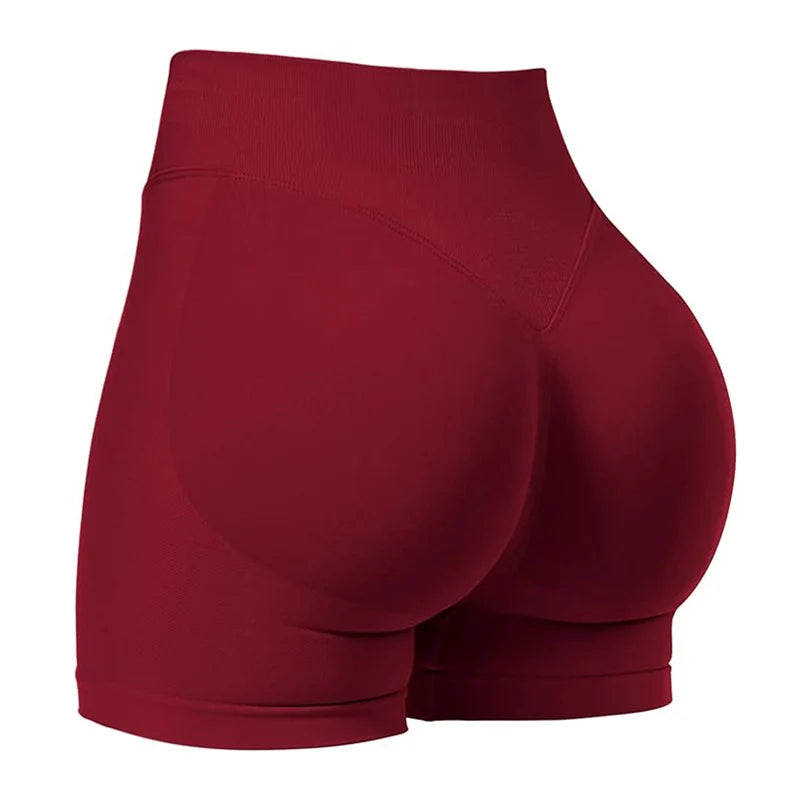 Shorts Deportivos Mujer – Biker Cintura Alta, Compresión y Estilo Fitness