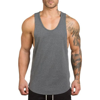 Camiseta Deportiva Hombre – Estilo Tank Top para Gym, Fitness y Entrenamiento