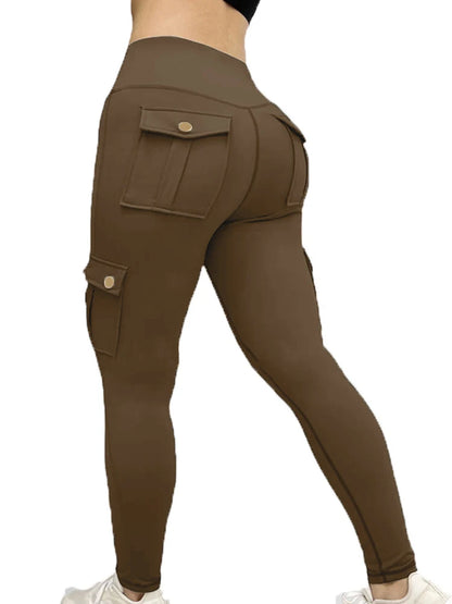 Leggings de Cintura Alta con Bolsillos – Ajuste Deportivo y Estilo Casual