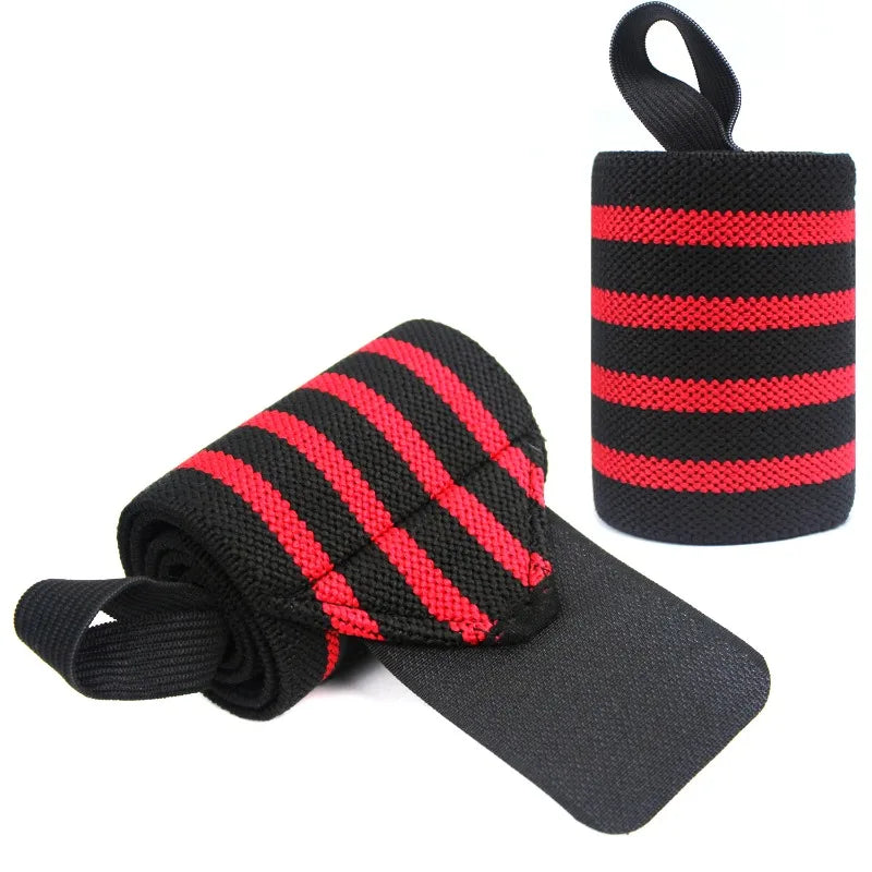 Muñequeras Ajustables para Levantamiento de Pesas – Soporte Deportivo para Gimnasio y Entrenamiento de Fuerza