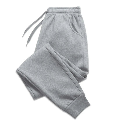 Joggers Deportivos Hombre – Pantalón Largo con Bolsillos y Cordón Ajustable para Gym y Uso Diario