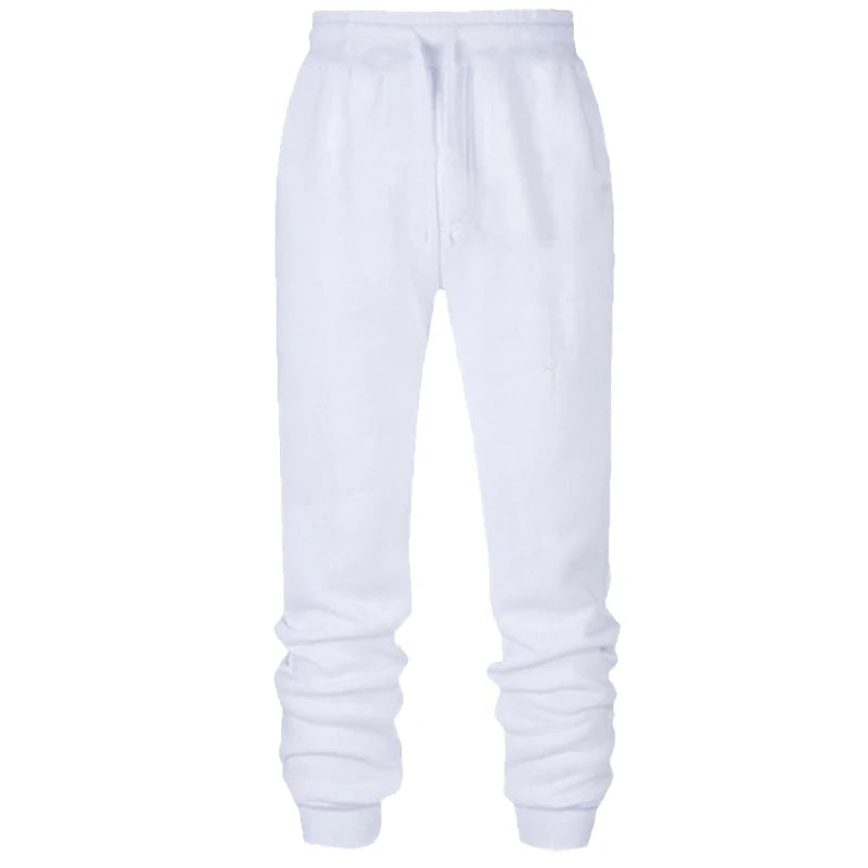 Joggers Deportivos Hombre – Pantalón Largo con Bolsillos y Cordón Ajustable para Gym y Uso Diario
