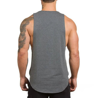 Camiseta Deportiva Hombre – Estilo Tank Top para Gym, Fitness y Entrenamiento