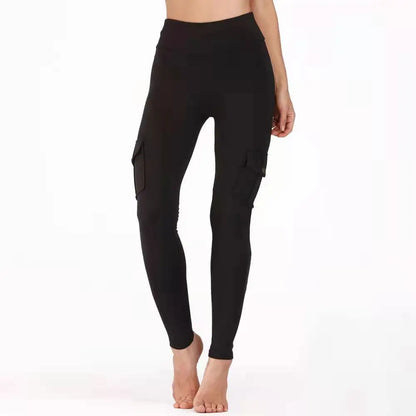 Leggings de Cintura Alta con Bolsillos – Ajuste Deportivo y Estilo Casual