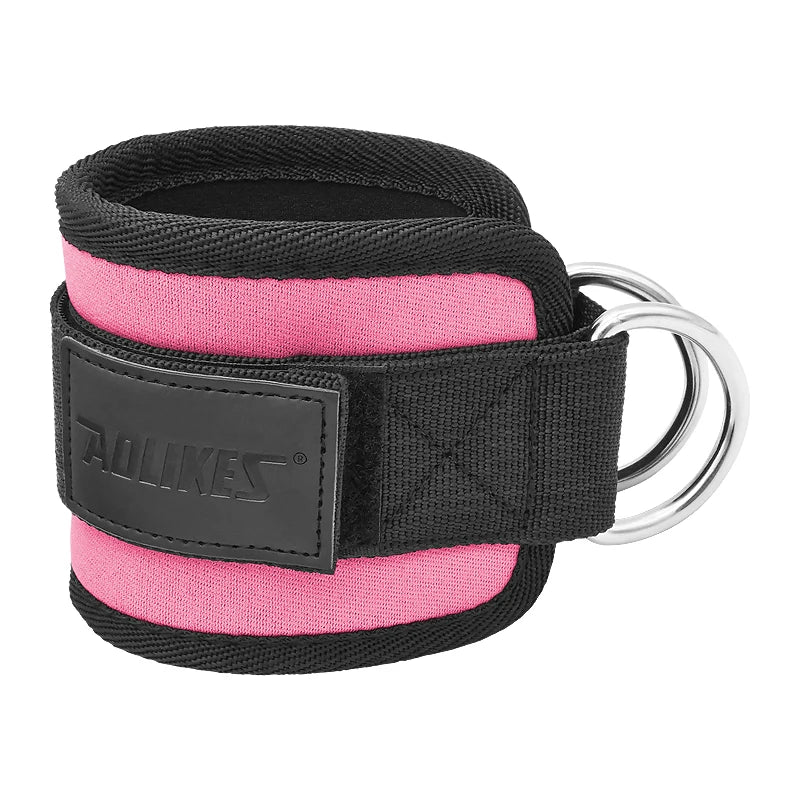 Correas Ajustables para Tobillo y Muñeca – Entrenamiento de Glúteos y Poleas en Gym