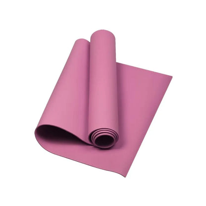 Esterilla de Yoga Antideslizante 4mm – EVA Ligera y Plegable para Yoga, Pilates y Fitness