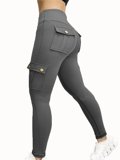 Leggings de Cintura Alta con Bolsillos – Ajuste Deportivo y Estilo Casual