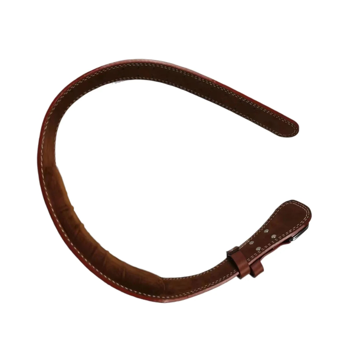 Cinturón de Levantamiento de Pesas Profesional de Cuero | Soporte Lumbar y Protección para Entrenamiento de Fuerza