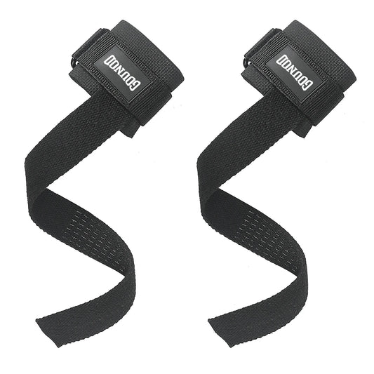 Correas de Levantamiento con Banda de Muñeca – Agarre Antideslizante para Powerlifting y Entrenamiento de Fuerza