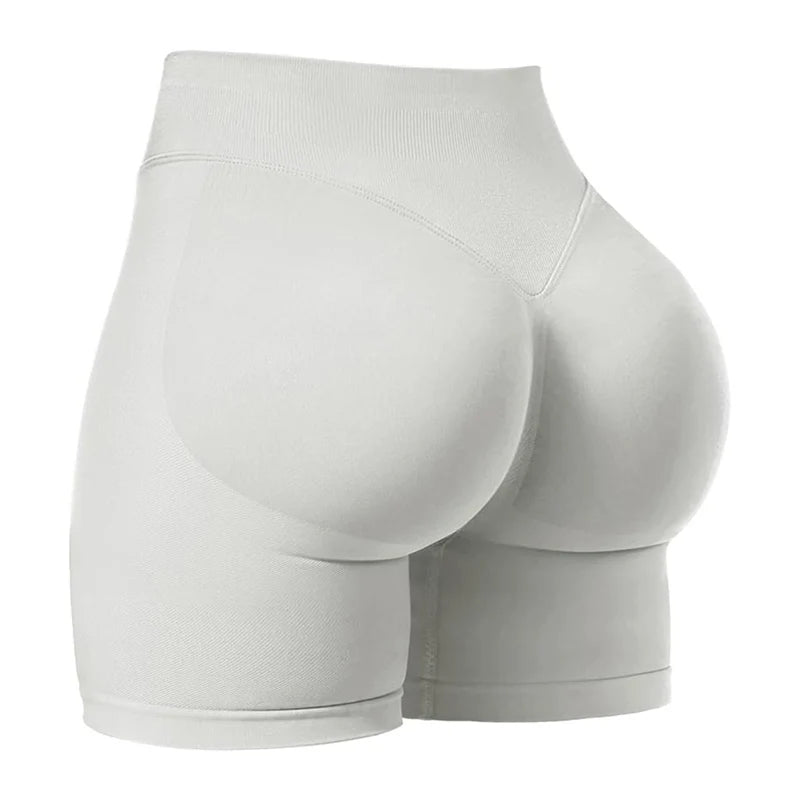 Shorts Deportivos Mujer – Biker Cintura Alta, Compresión y Estilo Fitness