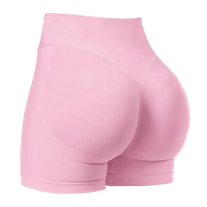 Shorts Deportivos Mujer – Biker Cintura Alta, Compresión y Estilo Fitness
