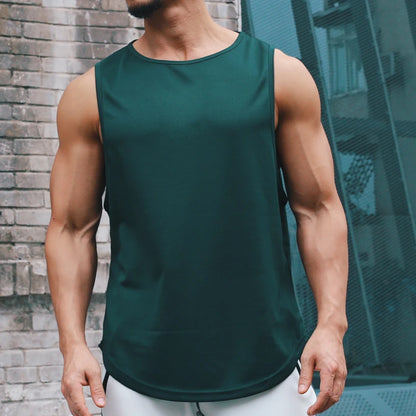 Camiseta Sin Mangas Deportiva Hombre – Tank Top de Entrenamiento para Gym, Running y Crossfit