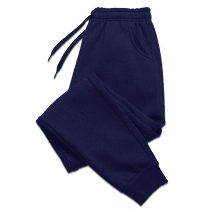Joggers Deportivos Hombre – Pantalón Largo con Bolsillos y Cordón Ajustable para Gym y Uso Diario