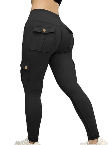 Leggings de Cintura Alta con Bolsillos – Ajuste Deportivo y Estilo Casual