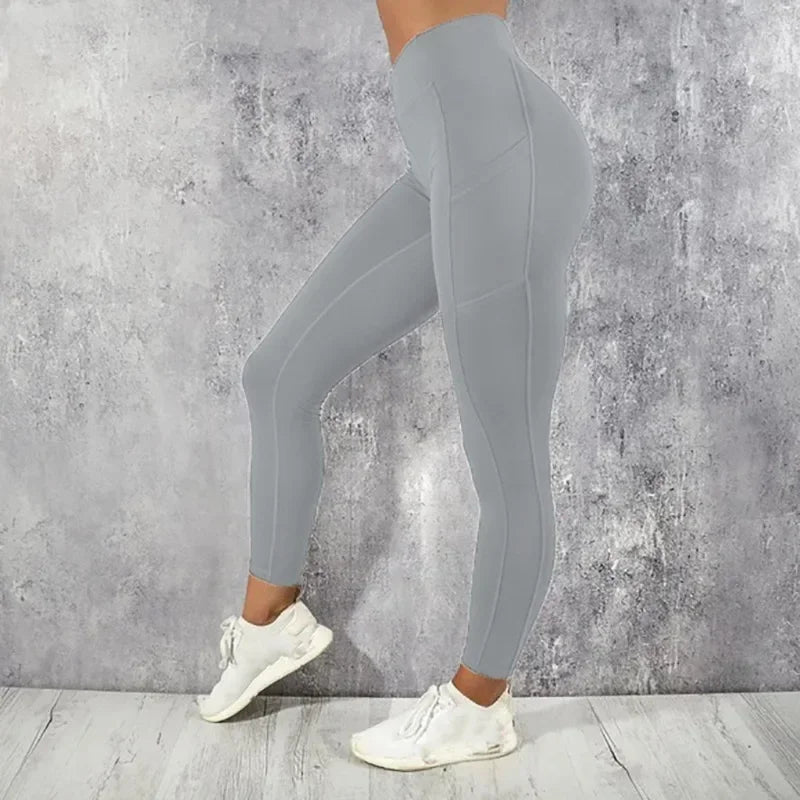 Leggings Push Up con Bolsillo – Talle Alto y Levanta Glúteos