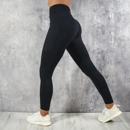 Leggings Push Up con Bolsillo – Talle Alto y Levanta Glúteos