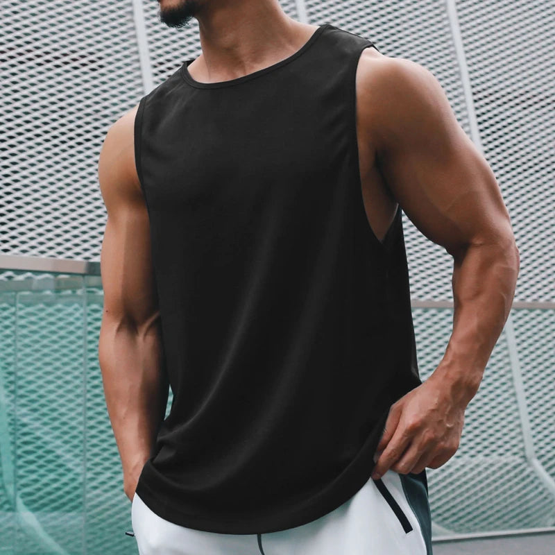 Camiseta Sin Mangas Deportiva Hombre – Tank Top de Entrenamiento para Gym, Running y Crossfit
