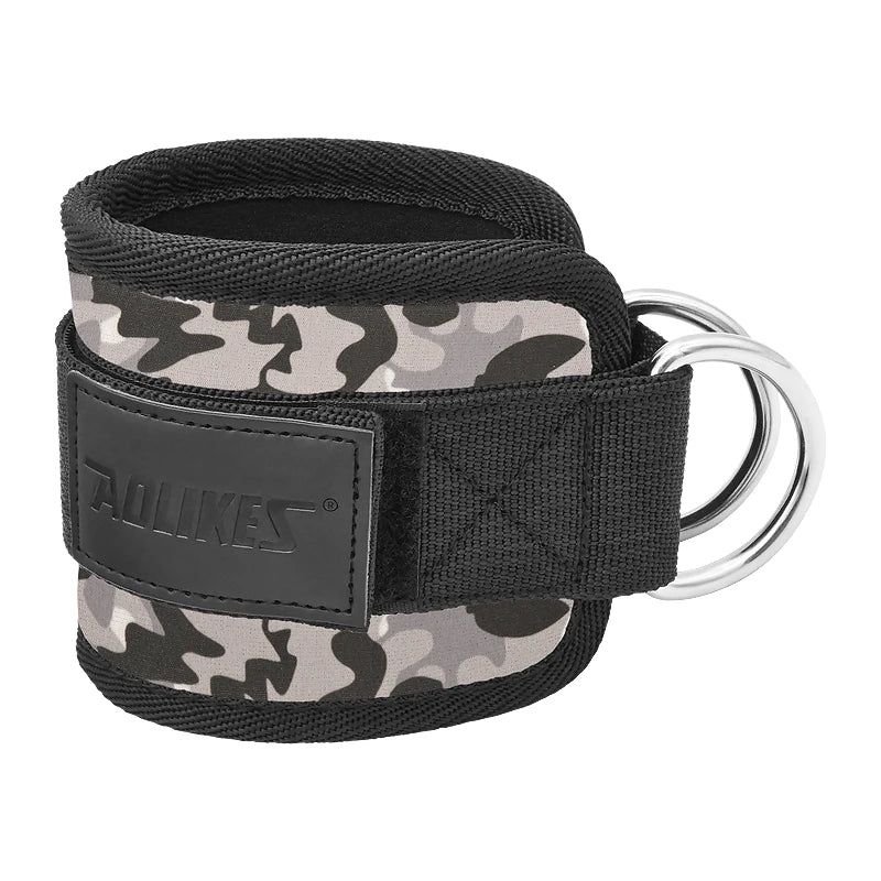 Correas Ajustables para Tobillo y Muñeca – Entrenamiento de Glúteos y Poleas en Gym
