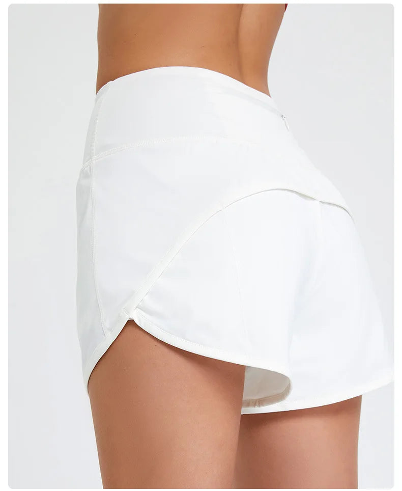 Short Deportivo de Mujer con Bolsillos – Cintura Elástica y Estilo Falda-Tenis