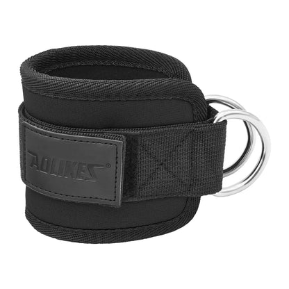Correas Ajustables para Tobillo y Muñeca – Entrenamiento de Glúteos y Poleas en Gym